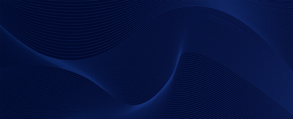 Premium background design with diagonal dark blue line pattern. Vector template for digital luxury banner, invitation, voucher, certificate.