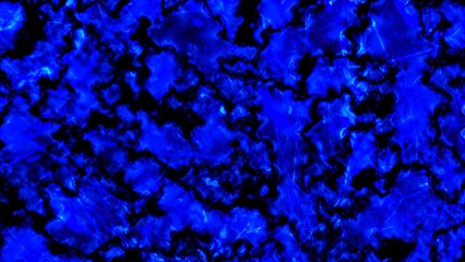 ブルーとブラックの抽象的なまだら模様｜ミッドナイトブルーの迷彩柄