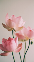 Naklejka premium pink lotus flower