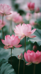 pink lotus flower