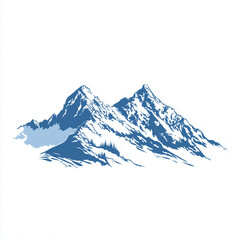 mountain landscape vector