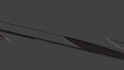 Black gold background