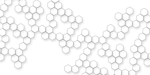 modern busines  concept hexagons background,  Abstract hexagon polygonal pattern Modern abstract white hexagon background with geometric futuristic pattern design for minimal and elegant style.