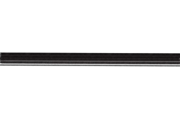 Black horizontal brush stroke line for decorative dividers, scrapbook elements, posters, overlays, and digital artwork