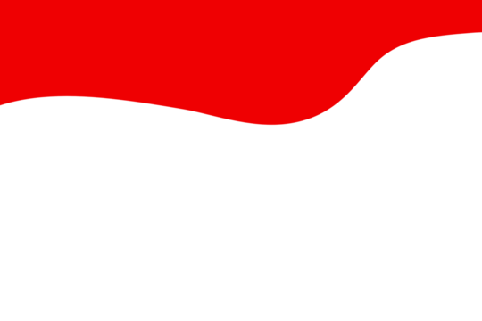 Red abstract wave background design with smooth flowing curve shape for banners posters presentations and modern graphic layouts