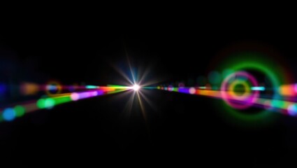 abstract colorful lights