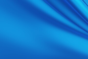 Abstract blue background flowing like a soft silk fabric