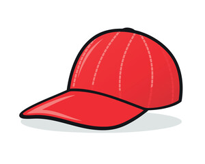 3d a drawing of cap and baseball cap icon eps