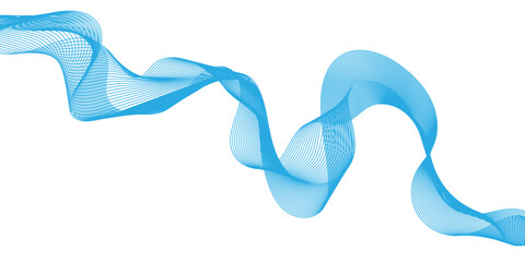 Abstract flowing wave line background with smooth dynamic curves, elegant motion stripes, luxury modern technology concept abstract curved wave or blending lines.