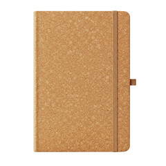 Sustainable cork cover notebook for journaling or school