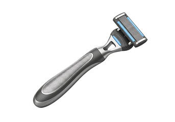 Obraz premium Close up view of modern razor for personal care and hygiene