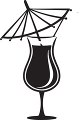 Minimalist silhouette style vector design with abstract geometric shapes and bold colors