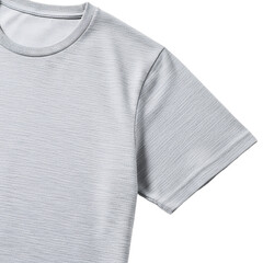 White Short Sleeve TShirt Mockup Isolated on Black Background Apparel Fashion Textile