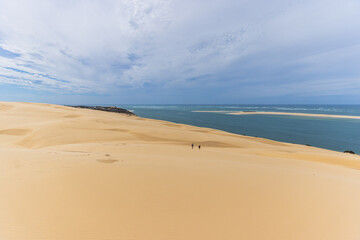 Landscape of the Dune of Pilat near Bordeaux