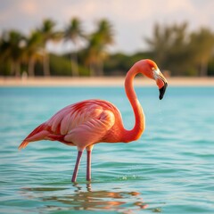 Fototapeta premium flamingo