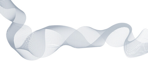Abstract flowing wave line background with smooth dynamic curves, elegant motion stripes, futuristic energy pattern, modern digital fluid design art.