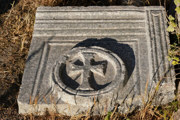 Ruins of a Church in Madensehri Village, Karaman, Konya, Turkiye