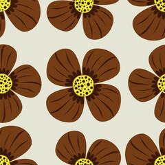 cute flower pattern image for fabric textile or wall decoration
