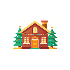 Charming Christmas House 