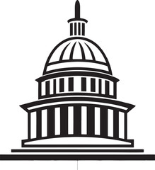Capitol Building Illustration