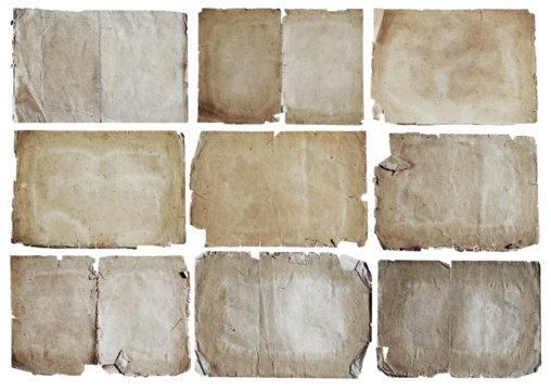 Textured Vintage Paper Background Collection