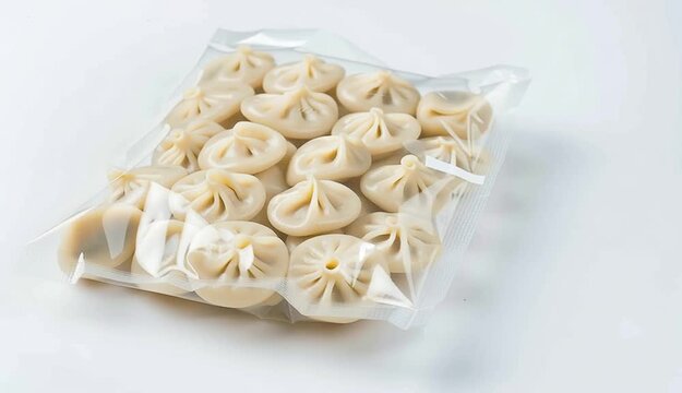 The rectangle transperancy packing bag with round penmeni inside.polytelene packing