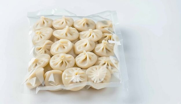 The rectangle transperancy packing bag with round penmeni inside.polytelene packing