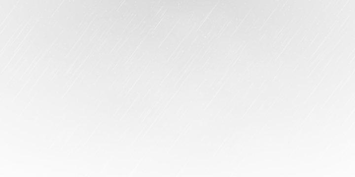 Raindrops on transparent background. Storm with rain and white cloud isolated on transparent background. Downpour, hail rainy weather. png	
