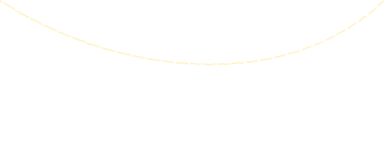 Shiny gold garland chain with star glitter particles on transparent background for holiday celebration, festival decoration, and luxury design elements 
