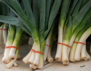 fresh green onions