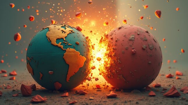 BRICS and US Collision Concept with Wrecking Balls 