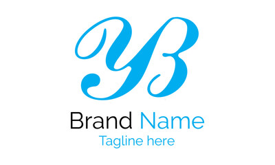 YB monogram logo
