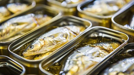 Sardines: Nutritious Small Fish &ndash; Canned, Fresh or Smoked. Rich in Omega-3, Protein & Calcium. Perfect for Salads, Pasta, Toast Toppings. Sustainable Seafood, Easy to Prepare for Quick Meals & Snacks.