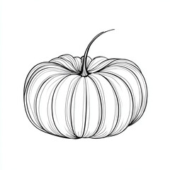 pumpkin isolated on white