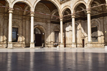 Fototapeta premium view of mosque