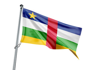 Central African Republic National Flag