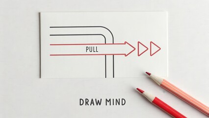 Creative Concept Illustrating Mindfulness Techniques and Drawings