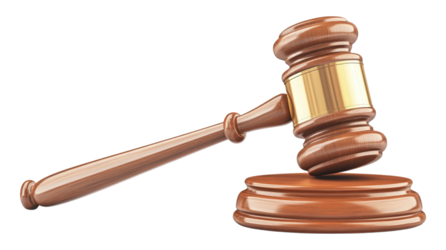 Wooden Gavel Justice Law Court Legal Decision Auction - Powered by Adobe