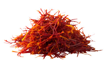 Saffron spice threads rich red color culinary ingredient