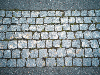 paving stone texture with pavement