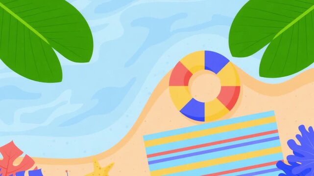 summer beach background