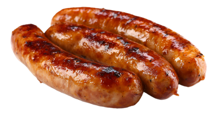 Grilled sausages delicious food meat barbecue