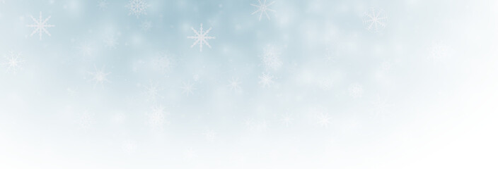 Winter background with falling snowflakes isolated on transparent background, vector png. Snowfall, blizzard, snow storm, snow hurricane. Snowflakes.	
