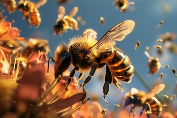 bee on a flower