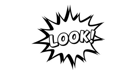 Black and White Comic Book 