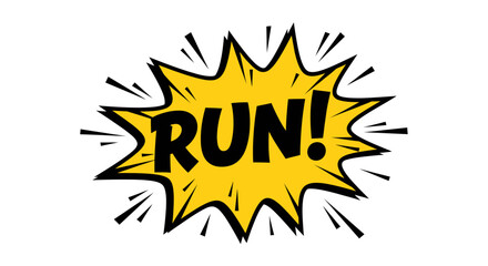 Comic Book Style Exclamation 