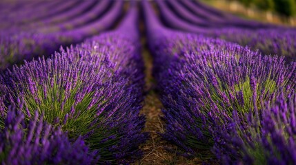 Lavender flowers closeup