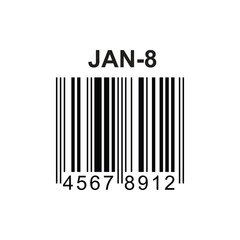 Barcode JAN 8