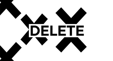 Bold Black Geometric 