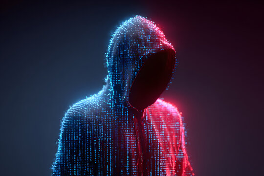 Cyber crime hacker. Cyber security concept. Generatie Ai